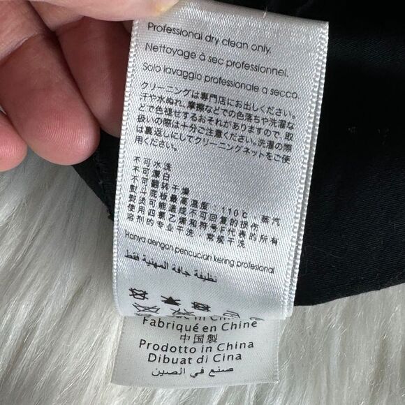 3.0 Phillip Lim Black Cotton/Modal/Elastane High Rise Moto Jodhpurs Sz 10 - Picture 11 of 12